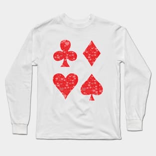 The Four French Suits Love Long Sleeve T-Shirt